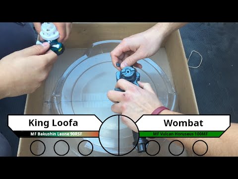 WBO Beyblade Tournament Battle: King Loofa vs Wombat - Beyblade West MFL #BeybladeMetalFusion