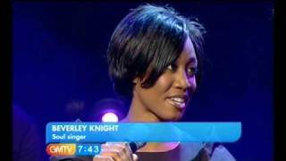 Beverley Knight Intro Interview GMTV 030310
