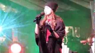 Carly Rose Sonenclar performing All I Want For Christmas at Bryant Park, NYC