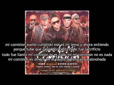 LETRA:Gabo FT Kendo Kaponi Fade Wibal MB El Casi Nuevo & Genio - Qué Es Mi Comisión(Of Rmx) ♫2014♪