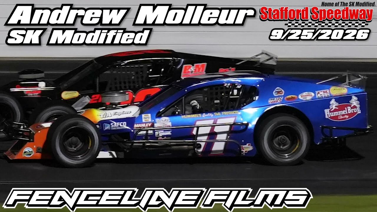 Andrew Molleur SK Modified Stafford Speedway 9/25/2026