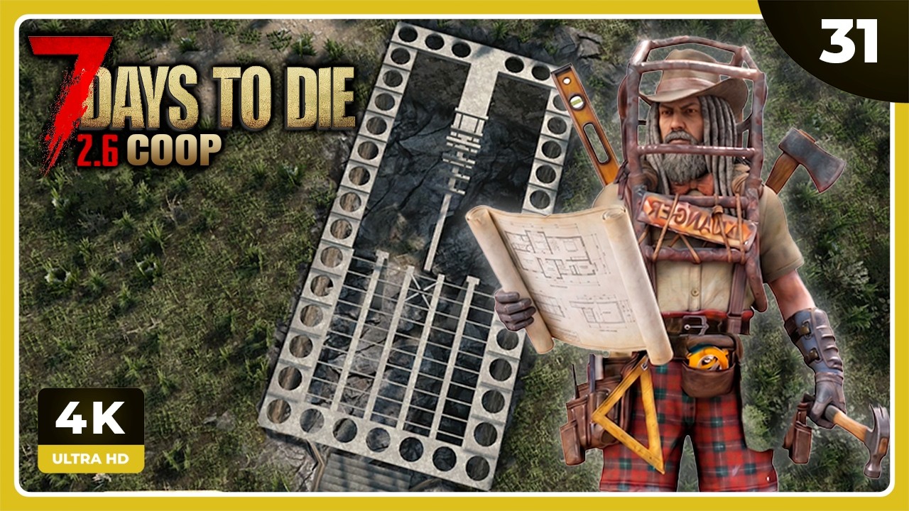 7D2D #31 | UNA ESTRUCTURA ANTI-HORDAS SUPER PELIGROSA | 7 DAYS TO DIE Gameplay Español