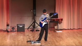 Winston Iskandar performed Mike Stern: Gossip - Colburn Guitar Recital