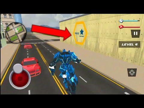 Transform the car and bike into robot by David Gaming | Android Gameplay