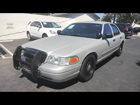 2008 Ford Crown Victoria Police Interceptor stock 10248