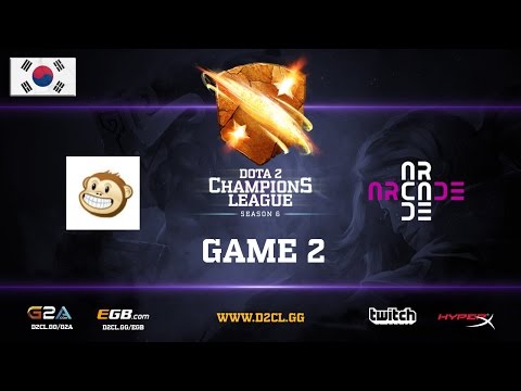 D2CL S6: Monkey Business vs Arcade.PR #2 [KR]