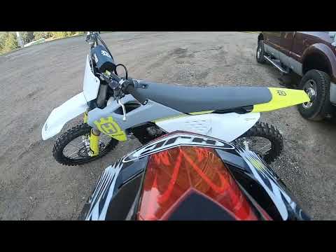 23 husqvarna tc125  first ride