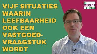 Vijf situaties waarin leefbaarheid ook een vastgoedvraagstuk wordt