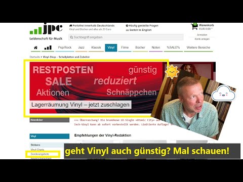 Geht Vinyl auch günstig? Wie ich im JPC-Webshop nach Angeboten wühle 😉
