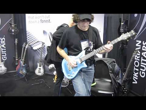 NAMM 2012 - VIKTORIAN Guitar - Dan Sindel pt. 1
