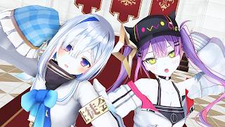【MMD Hololive】『world is mine/ワールドイズマイン』【天音かなた/常闇トワ】#MMD #hololive