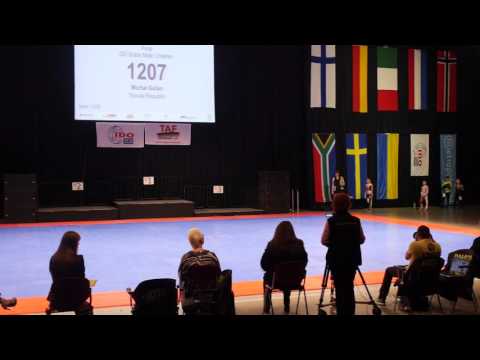 disco solo male children, Michal Gulan, World championship disco dance (Bochum, 2015)