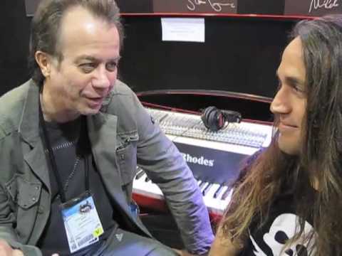 NAMM 2010: John Novello at the Rhodes booth talking about the MIDI Rhodes
