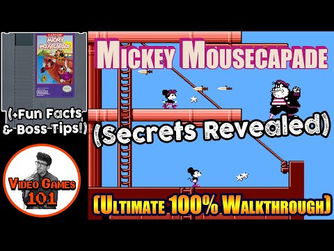 Mickey Mousecapade Walkthrough | 100% Guide | Video Games 101