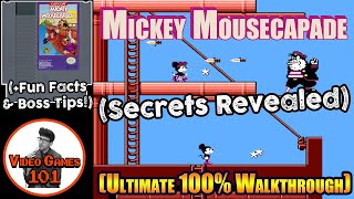 Mickey Mousecapade Walkthrough | 100% Guide | Video Games 101
