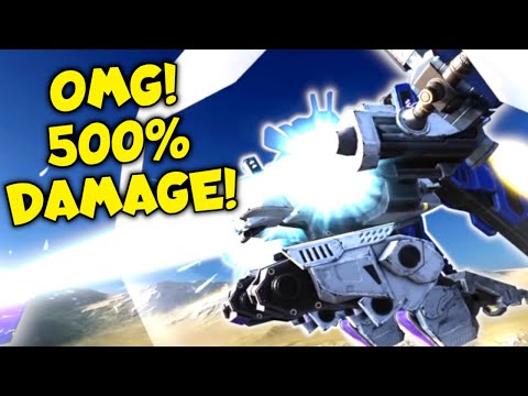 OMG! 500% Damage Papamobile HAWK & Drone With Crazy Microchip | War Robots MK2 Gameplay WR