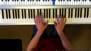 Rimshot Outro Groove Piano Lesson - Preview