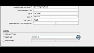MyHR ESS Personal Profile Addresses