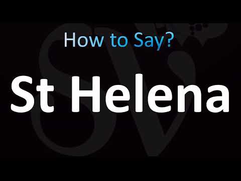 How to Pronounce St Helena (CORRECTLY!)