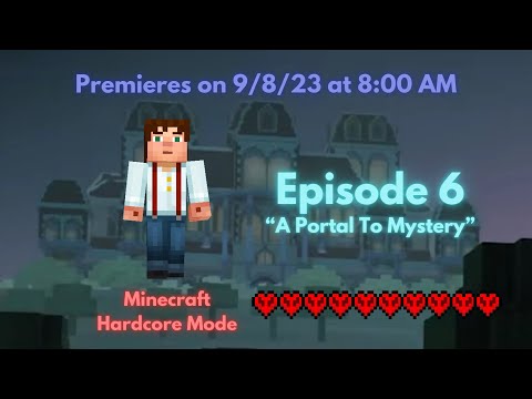 Oscar V Guayara - Surviving Minecraft Hardcore Mode for 13 Days Episode 6 "A Portal To Mystery"