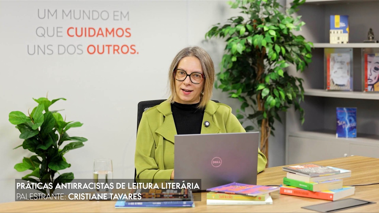 Fotografía ilustrativa del video: Aula: «Práticas antirracistas de leitura literária», Cristiane Tavares