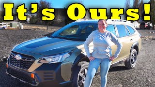 We Finally Bought My Dream Adventure Car! 2023 Subaru Outback Wilderness