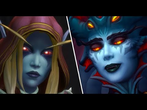 N'zoth Full Fight Battle for Azeroth - Including Azshara & Sylvanas Convo