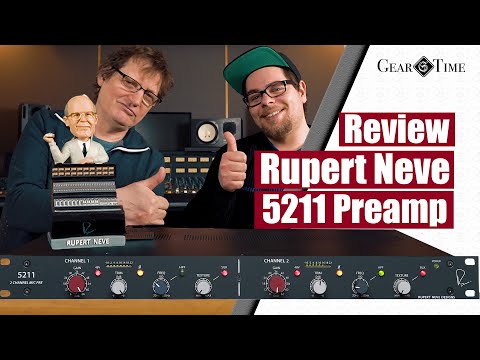 Rupert Neve 5211 Preamp Review & Gear Talk | Gear Time