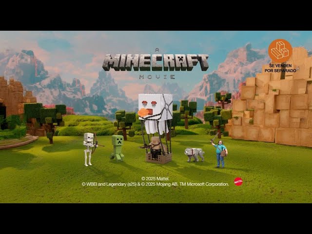 Vídeo relacionado con Mattel (MCJG9 Minecraft Customizable Shield Roleplay