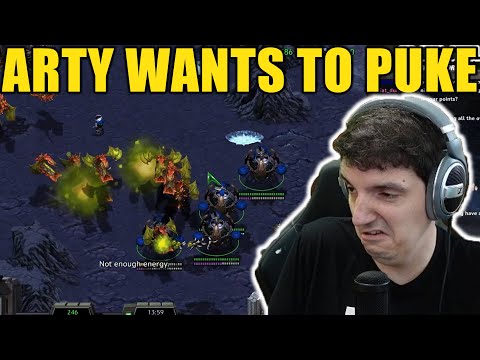 Zerg so bad Arty is disgusted - Artosis Clips