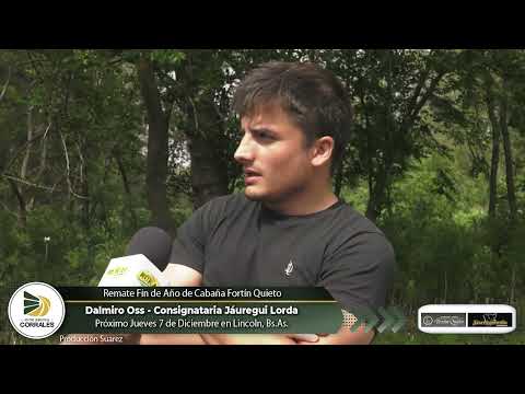 Dalmiro Oss - Consignataria Jáuregui Lorda - Remate Fín de Año de Cabaña Fortín Quieto en Lincoln