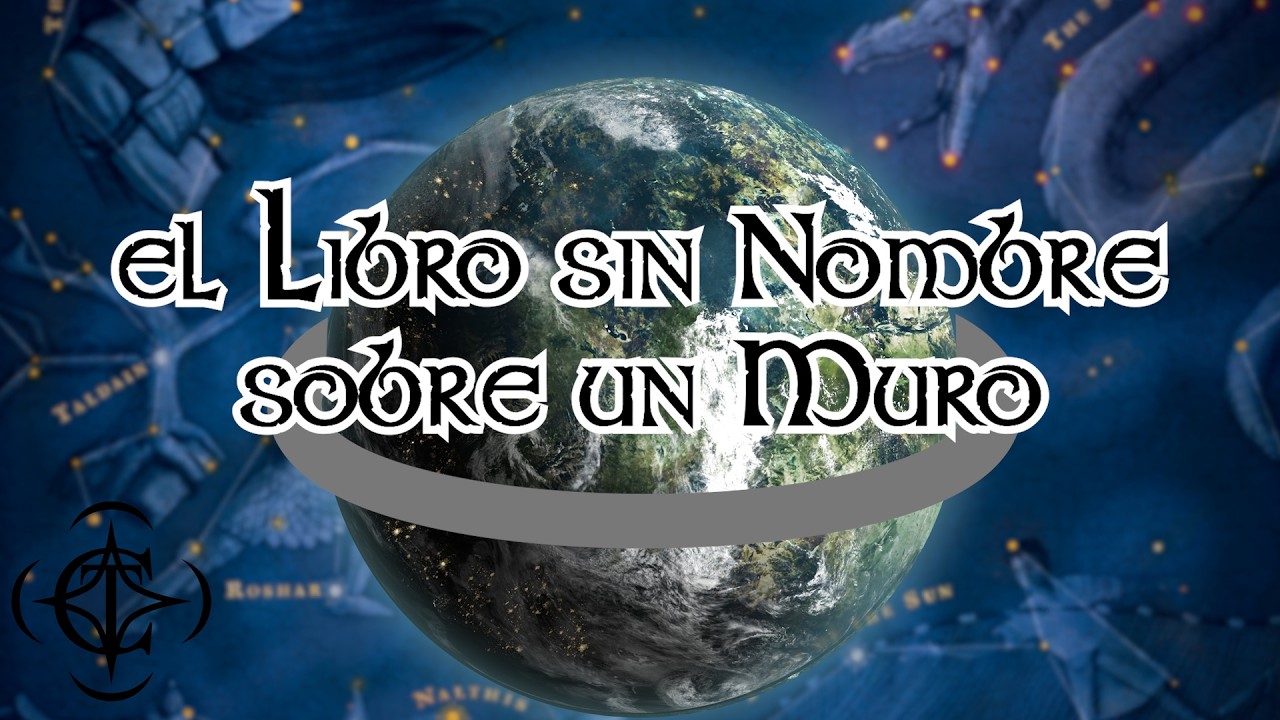 El Libro sin Nombre sobre un Muro | COSMERE