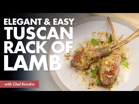 Chef Kendra's Tuscan Rack of Lamb