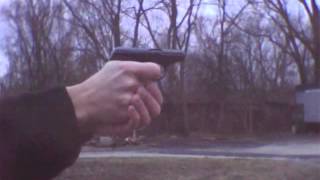 preview picture of video 'Shooting a small 25 pistol'