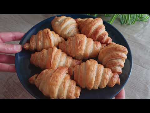 Avec seulement une pâte feuilletée et du Nutella, faites ces excellents mini croissants!