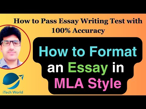 How to Format an Essay in MLA Style | MLA Format 9th Edition | iTech World