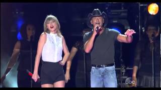 Taylor Swift &amp; Tim Mcgraw Highway CMA