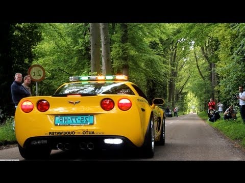 (HD) Corvette C6 Z06 Safety Car - SOUND!