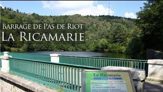 preview picture of video 'Barrage du pas du Riot, Planfoy, Loire (42)'
