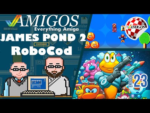 James Pond 2 Robocod Review | Commodore Amiga | Amigos: Everything Amiga Podcast 23