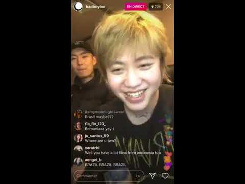 190322 Bloo 블루 Instagram Live 인스타그램 라이브 with Owen Ovadoz 오왼 오바도즈