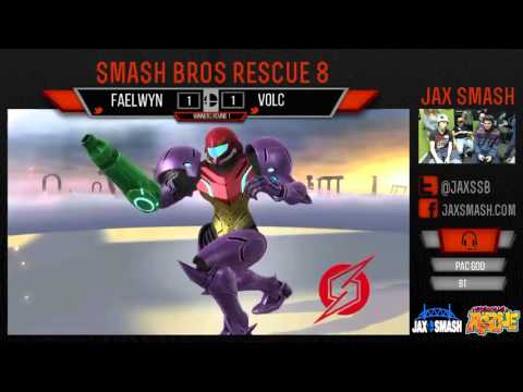 Jax Smash Weekly 4/14/16 - Faelwyn(Samus) Vs. Volc(Yoshi,Olimar) WR3
