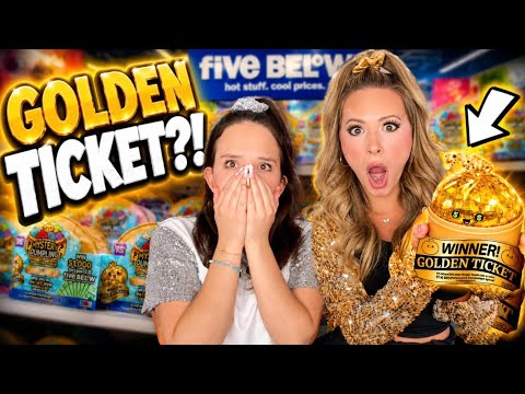 We went on a ROAD TRIP to find the GOLDEN TICKET VIRAL DUMPLING 😱🤭 #trending #fivebelow #viral 