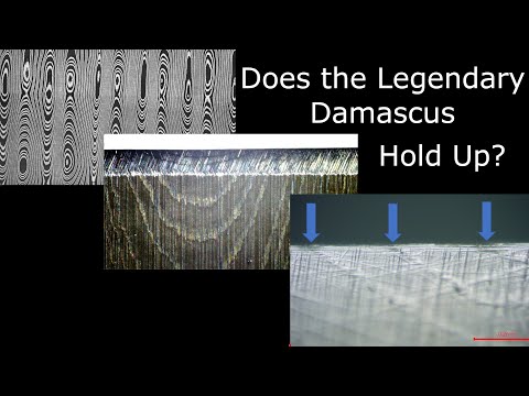 Damascus vs. Super Steels - Testing a Dozen Different Damascus Steels!
