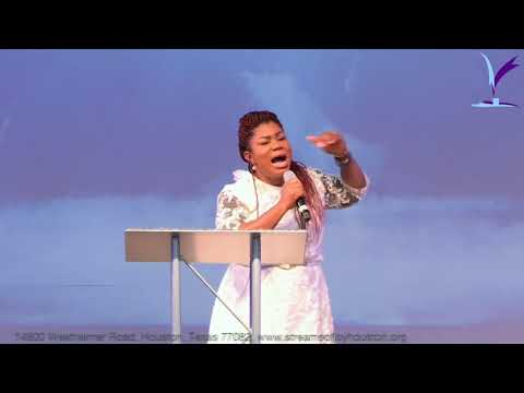 Minister Raqell Igila Ministering At Streams Of Joy Houston, Texas U.S.A