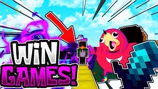 DO U KNOW DA WEI to win MINECRAFT BEDWARS!? (Minecraft BEDWARS Trolling)