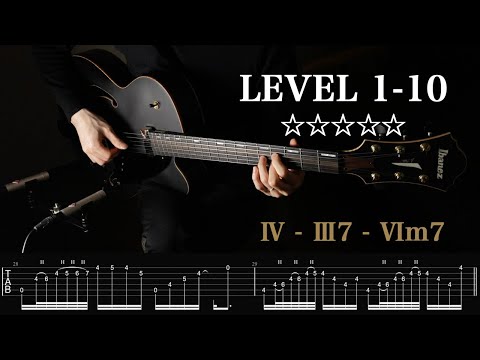 The 10 Levels Of Guitar Licks (Neo-Soul Guitar)