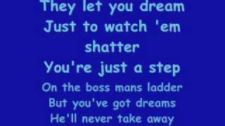 9 to 5 - Dolly Parton with lyrics