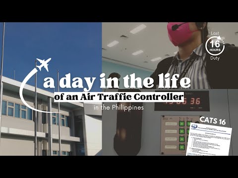 A Day in the Life of an Air Traffic Controller in the Philippines | last 16-hr shift, CATS 16 & more