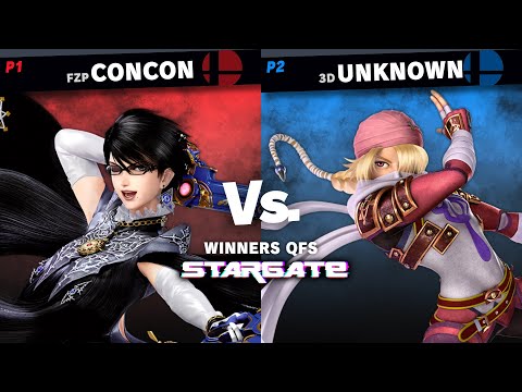 STARGATE #1 | ConCon (Bayonetta/Minmin) vs Unknown (Sheik/Wolf) Winners Quarters
